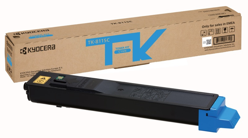 KYOCERA TK-8115C tonercartridge 1 stuk(s) Origineel Cyaan