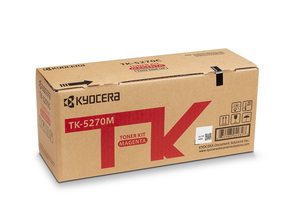[120033443004] KYOCERA TK-5270M tonercartridge 1 stuk(s) Origineel Magenta
