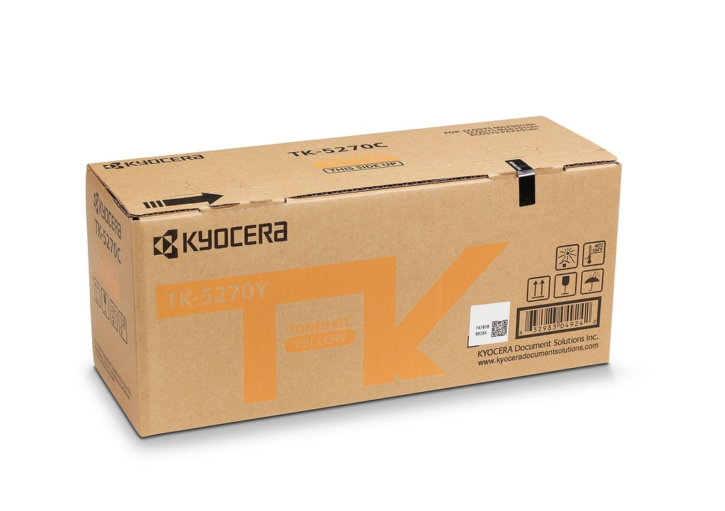 [120033443005] KYOCERA TK-5270Y tonercartridge 1 stuk(s) Origineel Geel