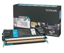 Lexmark C52x, C53x 3K cyaan retourprogr. tonercartr.