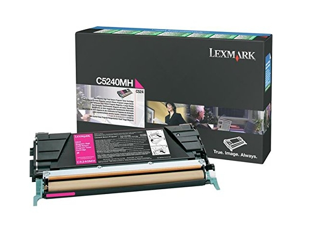 [120035440235] Lexmark C524, C532, C534 5K magenta retourpr. tonercartr.