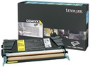 Lexmark C534 7K gele retourprogramma tonercartr.