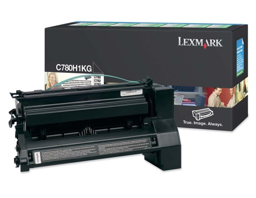 [120035440315] Lexmark C78x, X782e 10K zwarte retourprogr. printcartr.