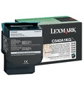 Lexmark C54x, X54x 1K zwarte retourprogr. tonercartr.