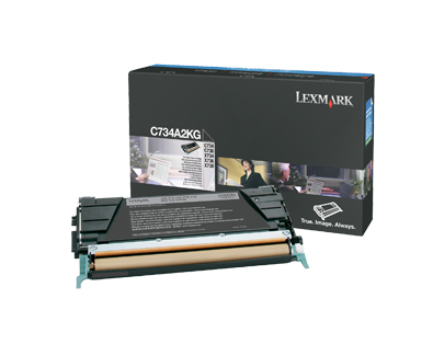 Lexmark C73x, X73x 8K zwarte tonercartridge