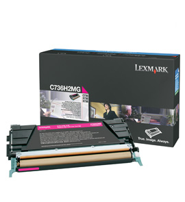 [120035440409] Lexmark C736, X736, X738 10K magenta tonercartridge