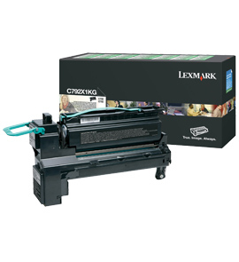 Lexmark C792X1KG tonercartridge 1 stuk(s) Origineel Zwart