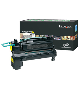 Lexmark C792X1YG tonercartridge 1 stuk(s) Origineel Geel