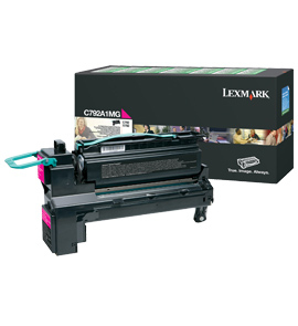 Lexmark C792A1MG tonercartridge 1 stuk(s) Origineel Magenta