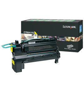 Lexmark C792A1YG tonercartridge 1 stuk(s) Origineel Geel
