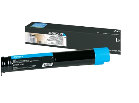 [120035440519] Lexmark C950X2CG tonercartridge 1 stuk(s) Origineel Cyaan