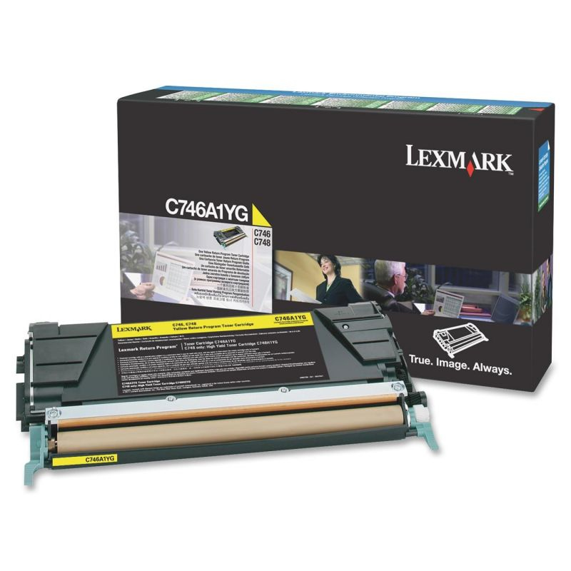 Lexmark C746A1YG tonercartridge 1 stuk(s) Origineel Geel