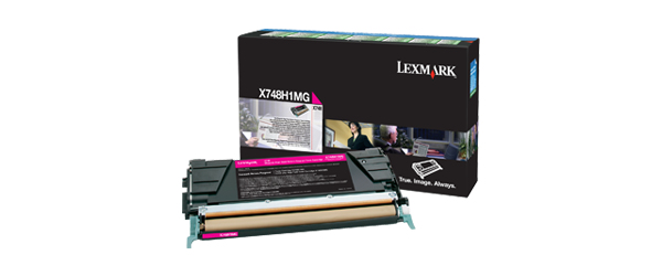 [120035440606] Lexmark X748H1MG tonercartridge 1 stuk(s) Origineel Magenta