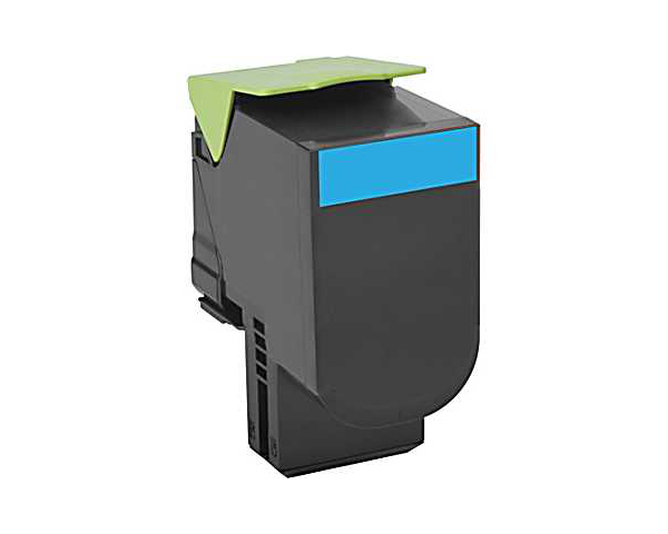 Lexmark 80C0H20 tonercartridge 1 stuk(s) Origineel Cyaan