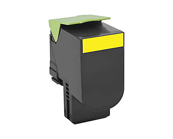 Lexmark 80C0H40 tonercartridge 1 stuk(s) Origineel Geel