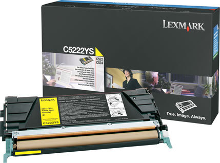 [120035440808] Lexmark C52x, C53x 3K gele tonercartridge