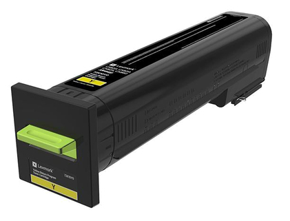 Lexmark 72K20Y0 tonercartridge 1 stuk(s) Origineel Geel