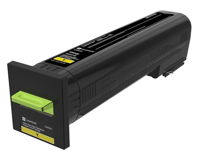 Lexmark 72K2XY0 tonercartridge 1 stuk(s) Origineel Geel