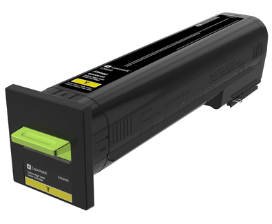 [120035440913] Lexmark CX820 tonercartridge 1 stuk(s) Origineel Geel