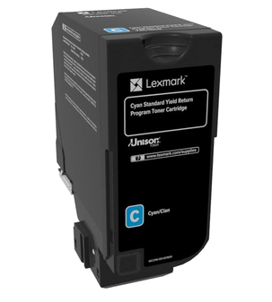 [120035440925] Lexmark 74C2SC0 tonercartridge 1 stuk(s) Origineel Cyaan