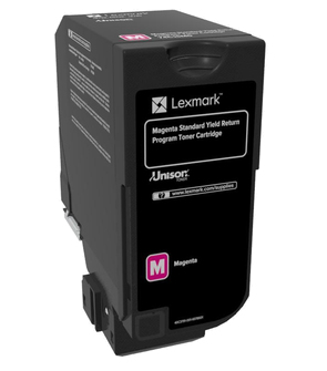 [120035440926] Lexmark 74C2SM0 tonercartridge 1 stuk(s) Origineel Magenta