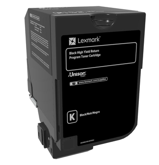 [120035440932] Lexmark 74C2HK0 tonercartridge 1 stuk(s) Origineel Zwart