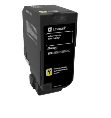 Lexmark 74C20YE tonercartridge 1 stuk(s) Origineel Geel