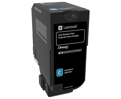 [120035440941] Lexmark 74C2SCE tonercartridge 1 stuk(s) Origineel Cyaan