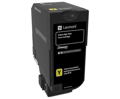 [120035440962] Lexmark CX725 tonercartridge 1 stuk(s) Origineel Geel