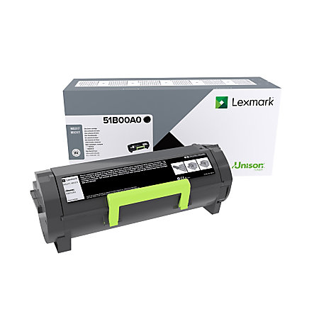 [120035440986] Lexmark 51B00A0 tonercartridge 1 stuk(s) Origineel Zwart