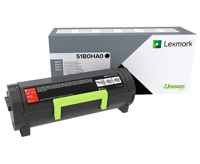 [120035440988] Lexmark 51B0HA0 tonercartridge 1 stuk(s) Origineel Zwart