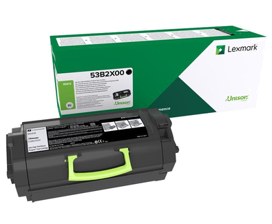 Lexmark 53B2X00 tonercartridge 1 stuk(s) Origineel Zwart
