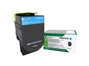 Lexmark 71B2HC0 tonercartridge 1 stuk(s) Origineel Cyaan