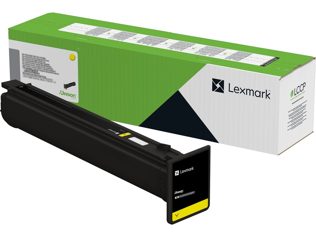 LEXMARK 24B7608 LEXMARK XC toner yellow return