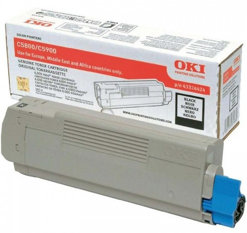 [120044440092] OKI Tonercartridge voor C5800/C5900, Zwart