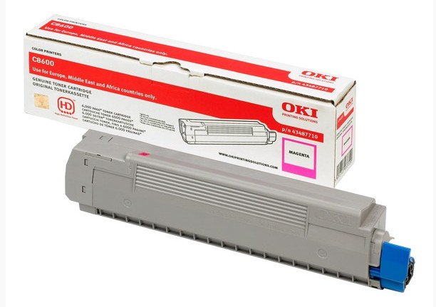 [120044440101] OKI 43487710 tonercartridge 1 stuk(s) Origineel Magenta
