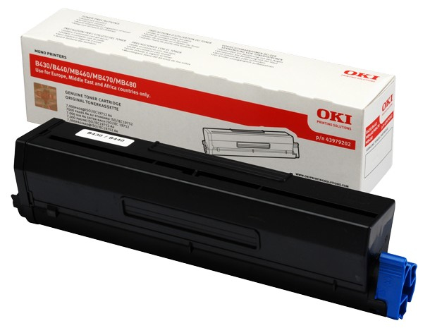 [120044440203] OKI 43979202 tonercartridge 1 stuk(s) Origineel Zwart