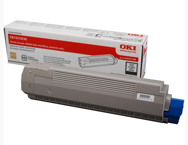 [120044440210] OKI 44059108 tonercartridge 1 stuk(s) Origineel Zwart
