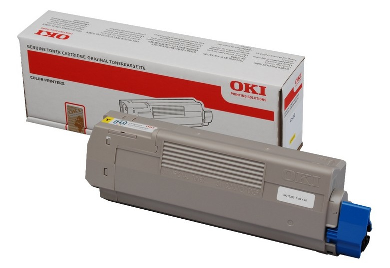 [120044440295] OKI 44315305 tonercartridge 1 stuk(s) Origineel Geel
