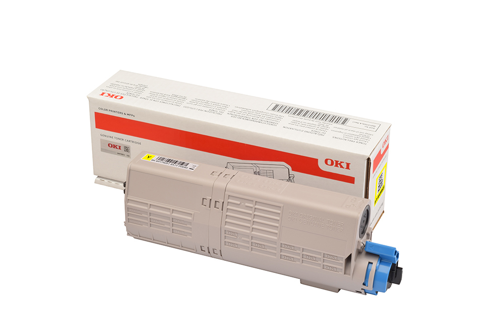 [120044440540] OKI 46490605 tonercartridge 1 stuk(s) Origineel Geel