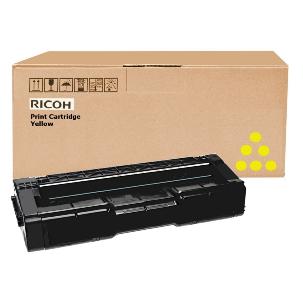 Ricoh 407639 tonercartridge 1 stuk(s) Origineel Geel