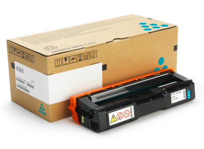 [120054440243] Ricoh 407717 tonercartridge 1 stuk(s) Origineel Cyaan