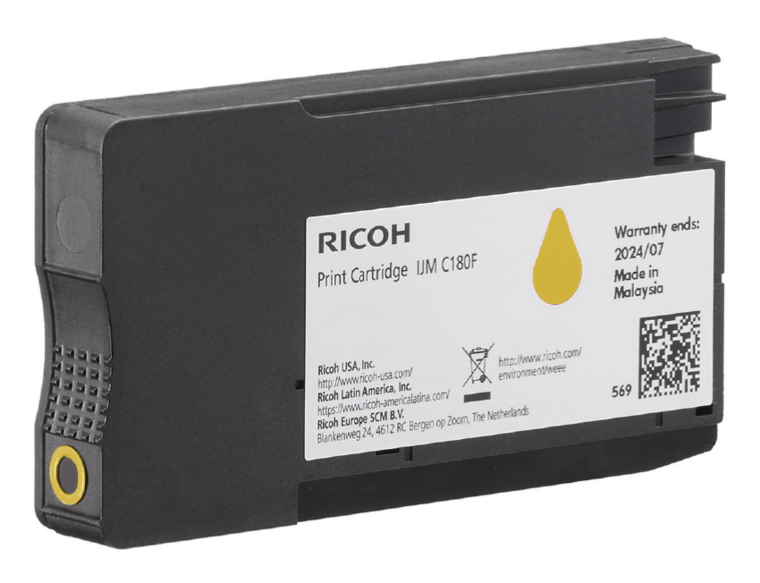 Ricoh 408520 tonercartridge 1 stuk(s) Origineel Geel