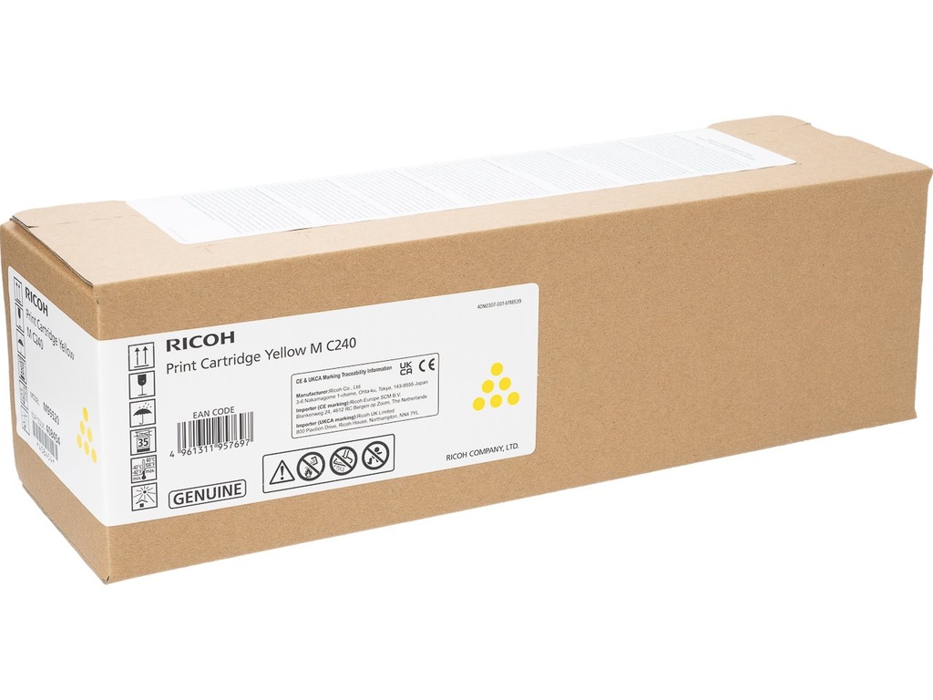RICOH 434076 RICOH MC cartridge yellow 4500