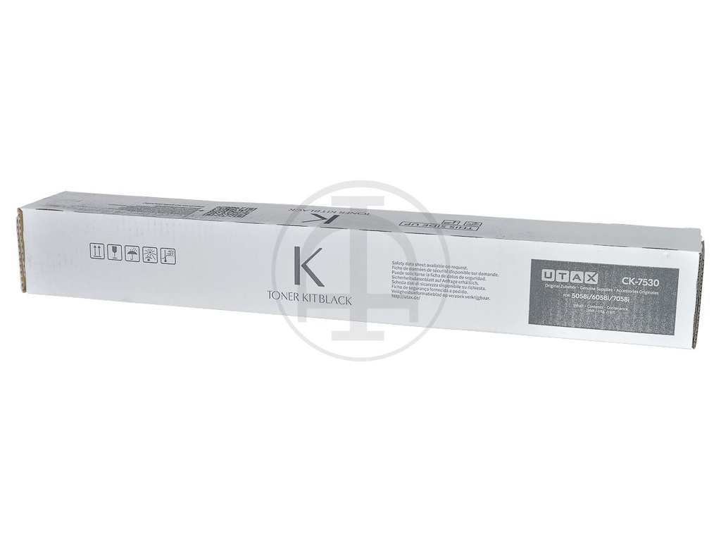 UTAX 1T02XF0UT0 UTAX CK7530 5058I toner black