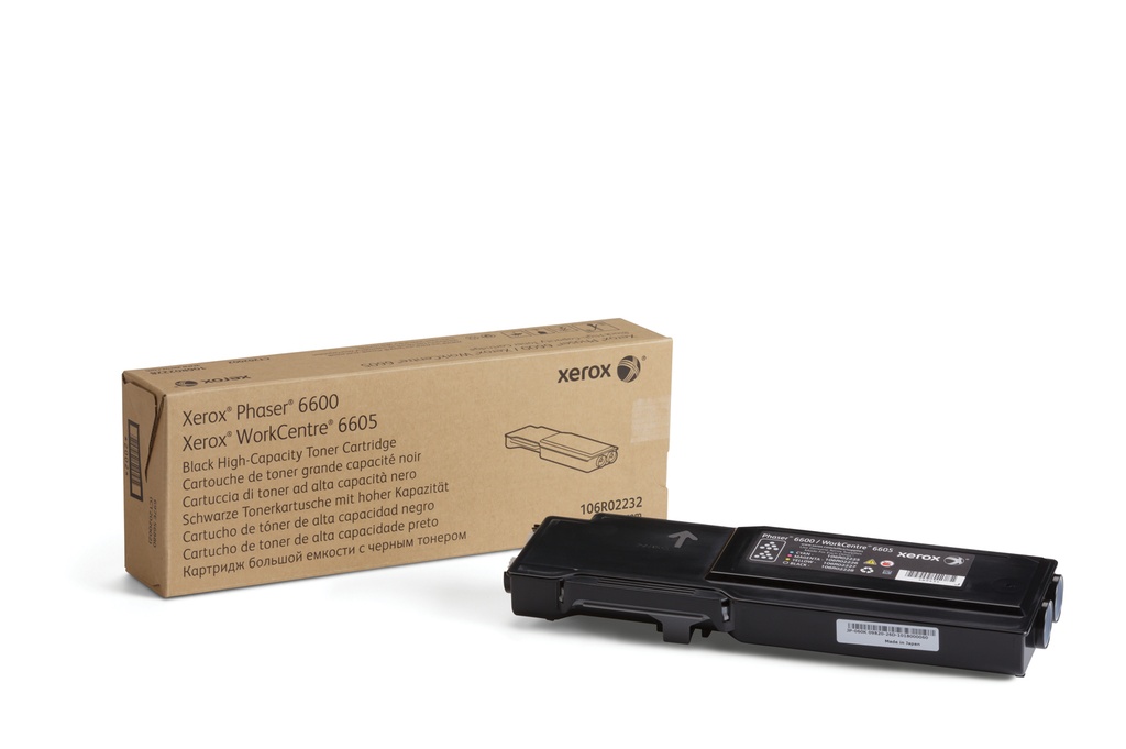 [120077440513] Xerox Phaser 6600/WorkCentre 6605 Tonercartridge met hoge capaciteit zwart (8.000 pagina's)