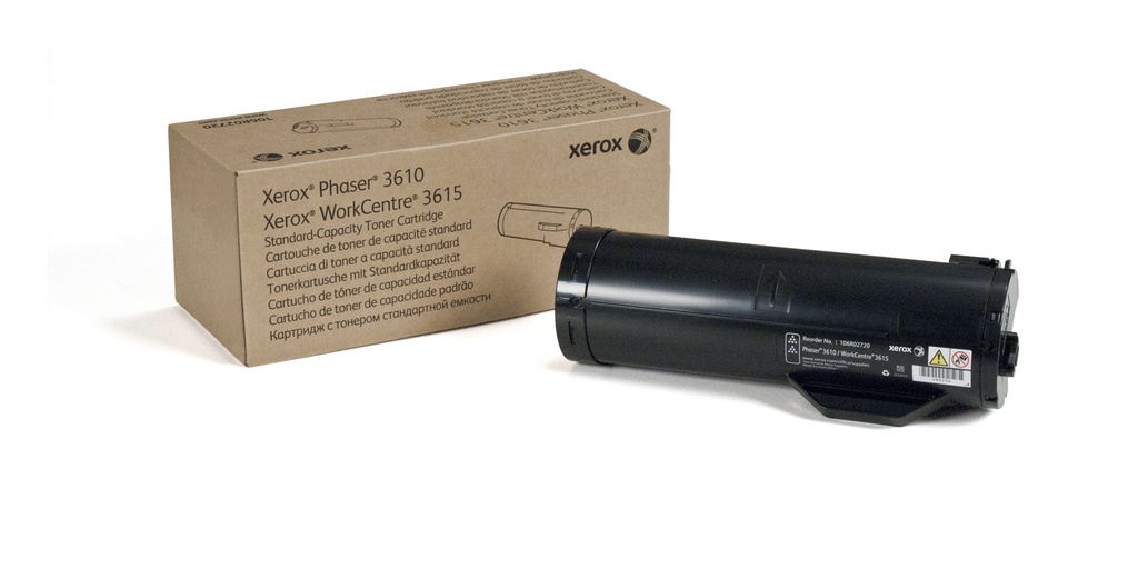 Xerox Phaser 3610 WorkCentre 3615 standaard tonercartridge ZWART (5.900 pagina's)