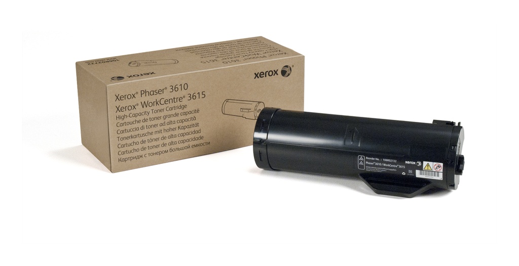 Xerox Phaser 3610 WorkCentre 3615 tonercartridge met hoge capaciteit ZWART (14.100 pagina's)