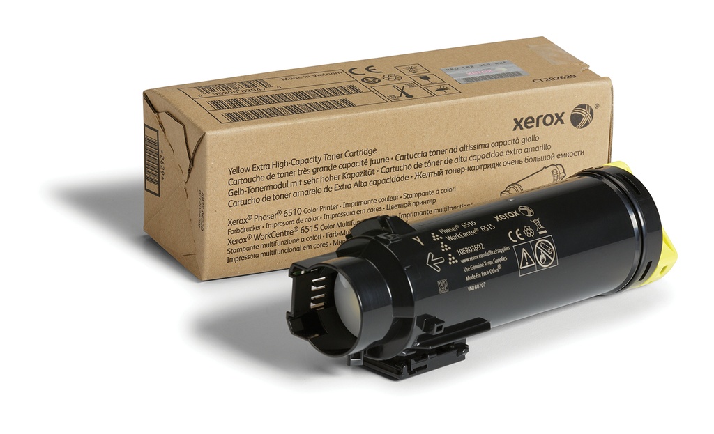 Xerox PHASER 6510 / WORKCENTRE 6515 Tonercartridge met extra hoge capaciteit, geel (4.300 pagina's)