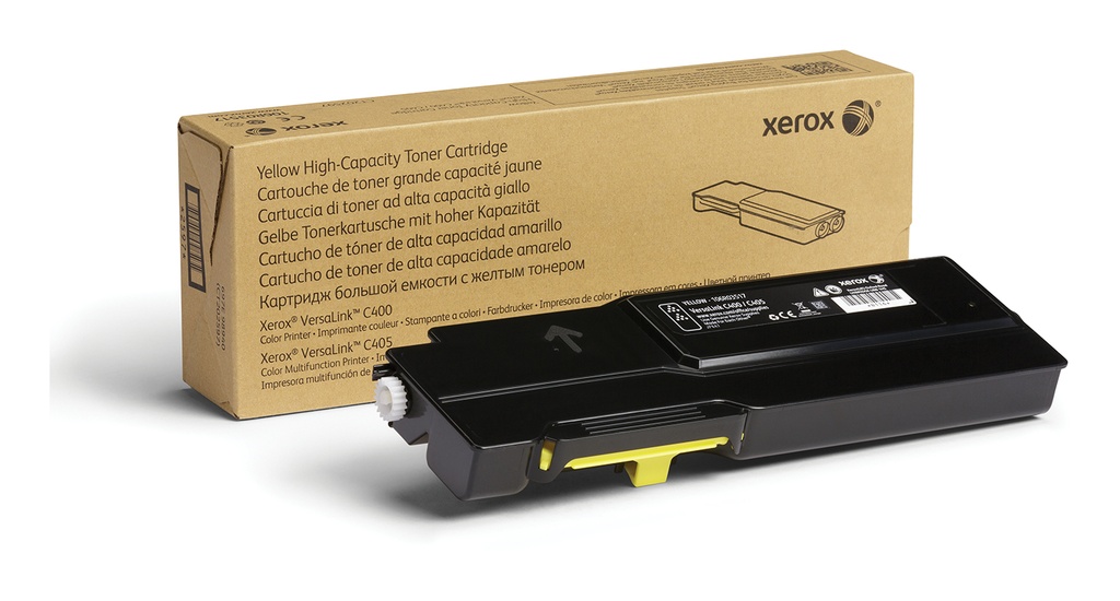 [120077440611] Xerox VersaLink C400/C405 Cassette gele toner grote capaciteit (4,800 pagina's)